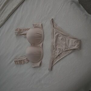 *Brand New* Beige Bikini Swimsuit Set